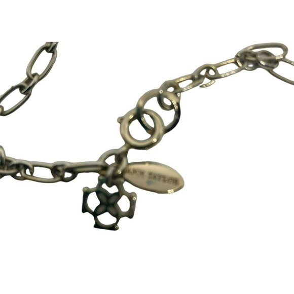 Ann Taylor 32 inch Necklace with brown and rhinestone accents. - Picture 3 of 3